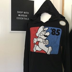 Super Mario 85 graphic long sleeve hoodie - NWT